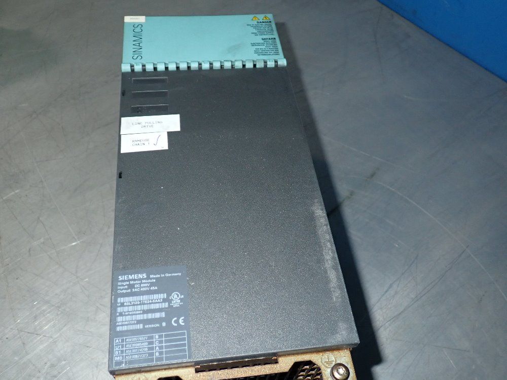 Siemens Single Motor Module - 6sl3120-1te24-5aa3