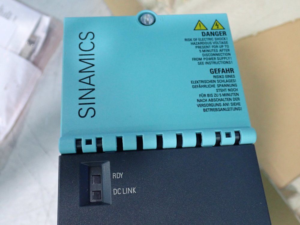 Siemens Frequency Converter - 6sl3120-1te24-5ac0