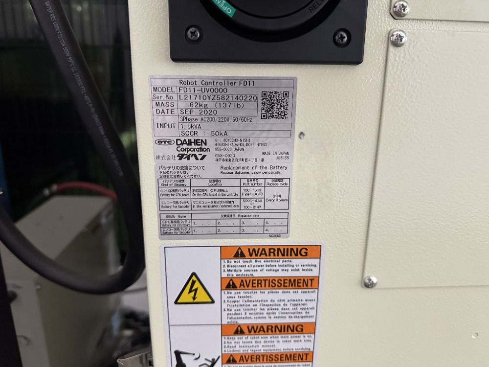 Otc Robotic Welding Cell - Eco-arc 200 Cs