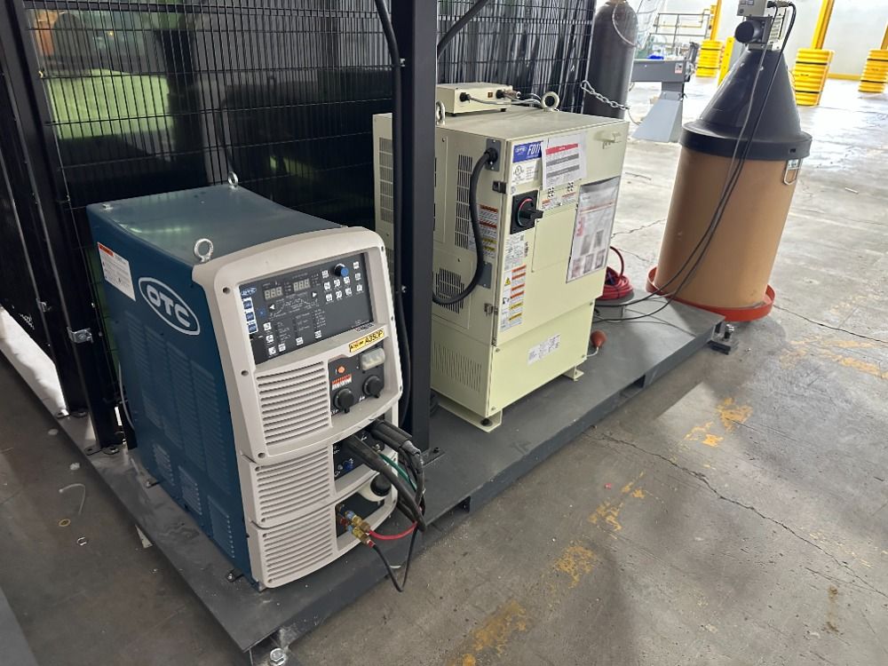 Otc Robotic Welding Cell - Eco-arc 200 Cs