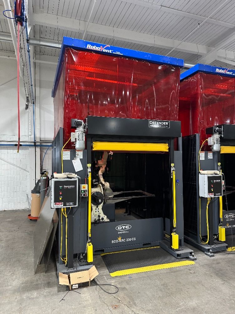 Otc Robotic Welding Cell - Eco-arc 200 Cs