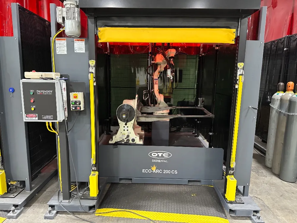 Otc Robotic Welding Cell - Eco-arc 200 Cs