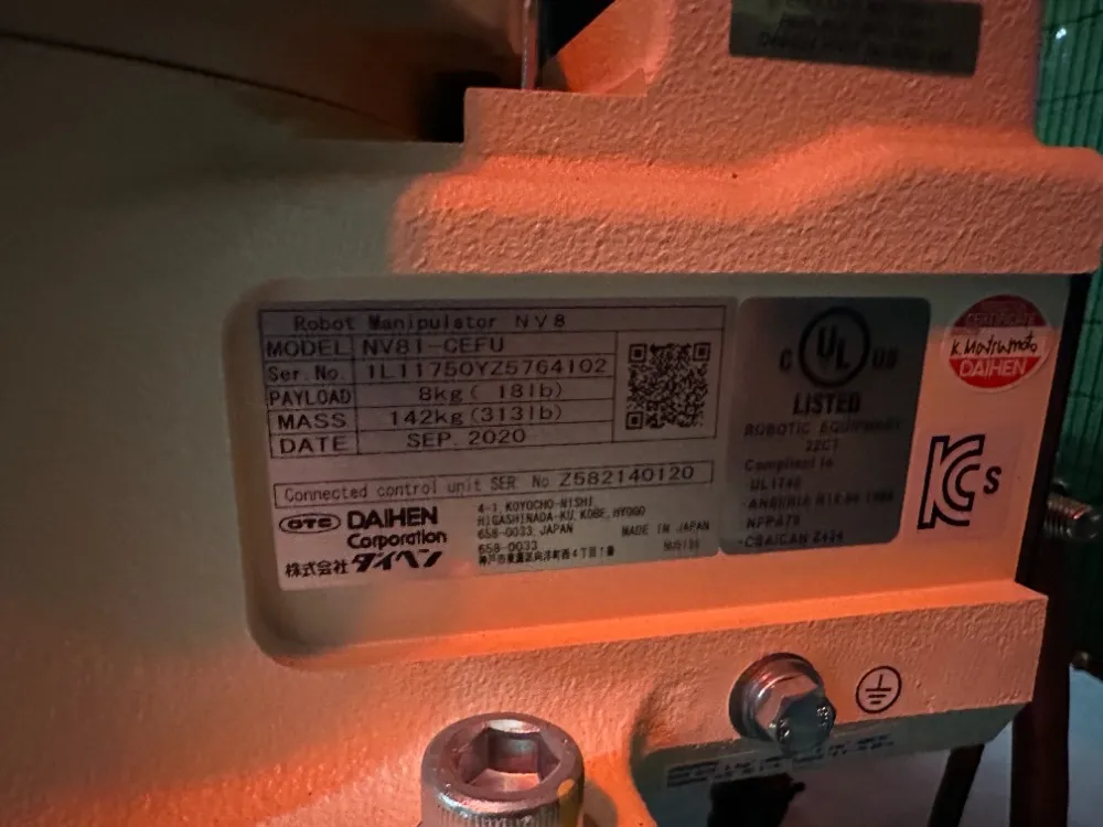 Otc Robotic Welding Cell - Eco-arc 200 Cs