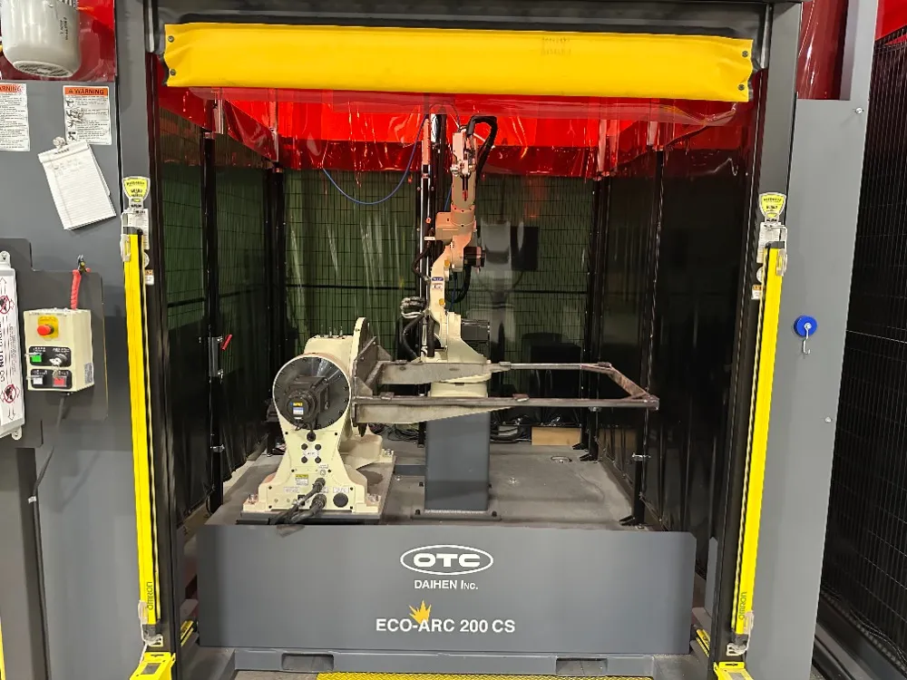 Otc Robotic Welding Cell - Eco-arc 200 Cs