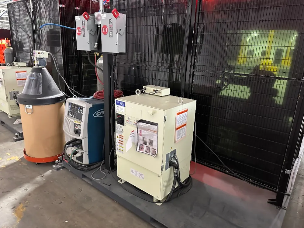 Otc Robotic Welding Cell - Eco-arc 200 Cs