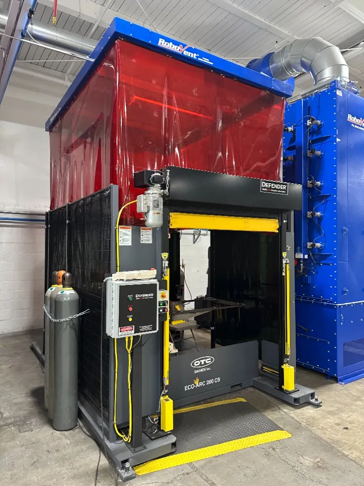 Otc Robotic Welding Cell - Eco-arc 200 Cs