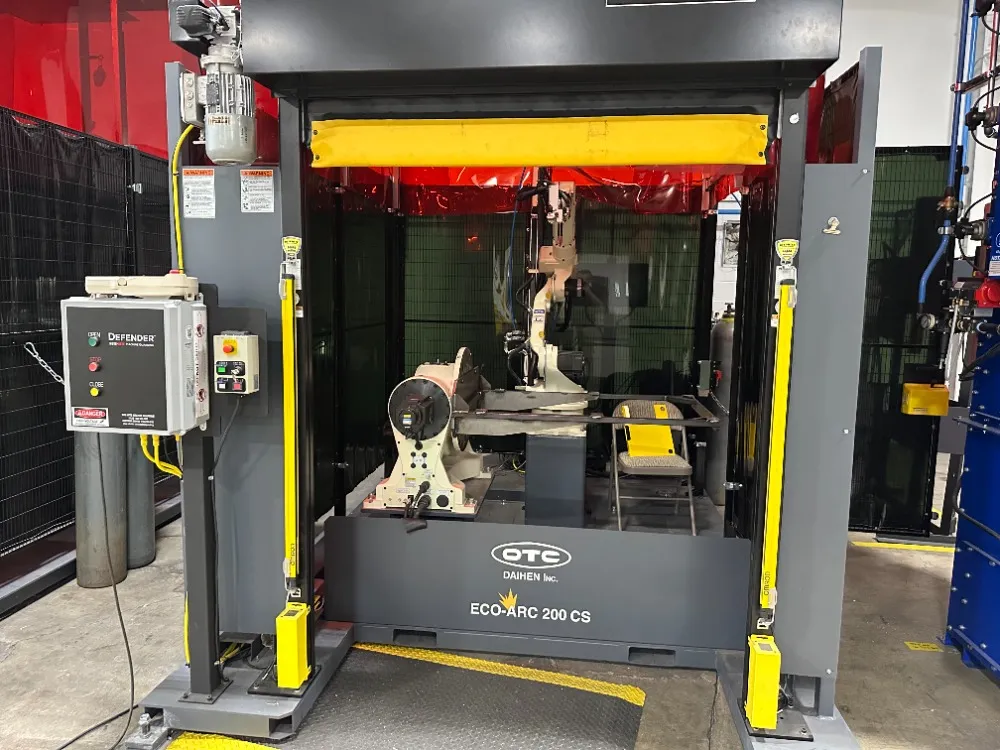 Otc Robotic Welding Cell - Eco-arc 200 Cs