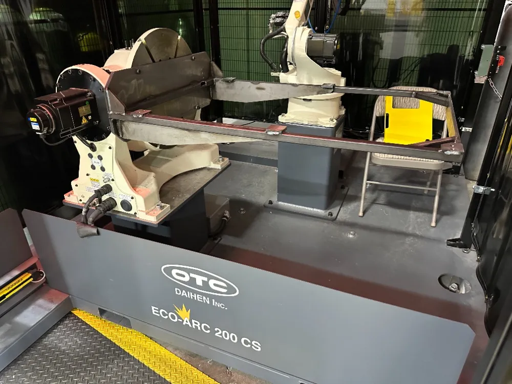 Otc Robotic Welding Cell - Eco-arc 200 Cs