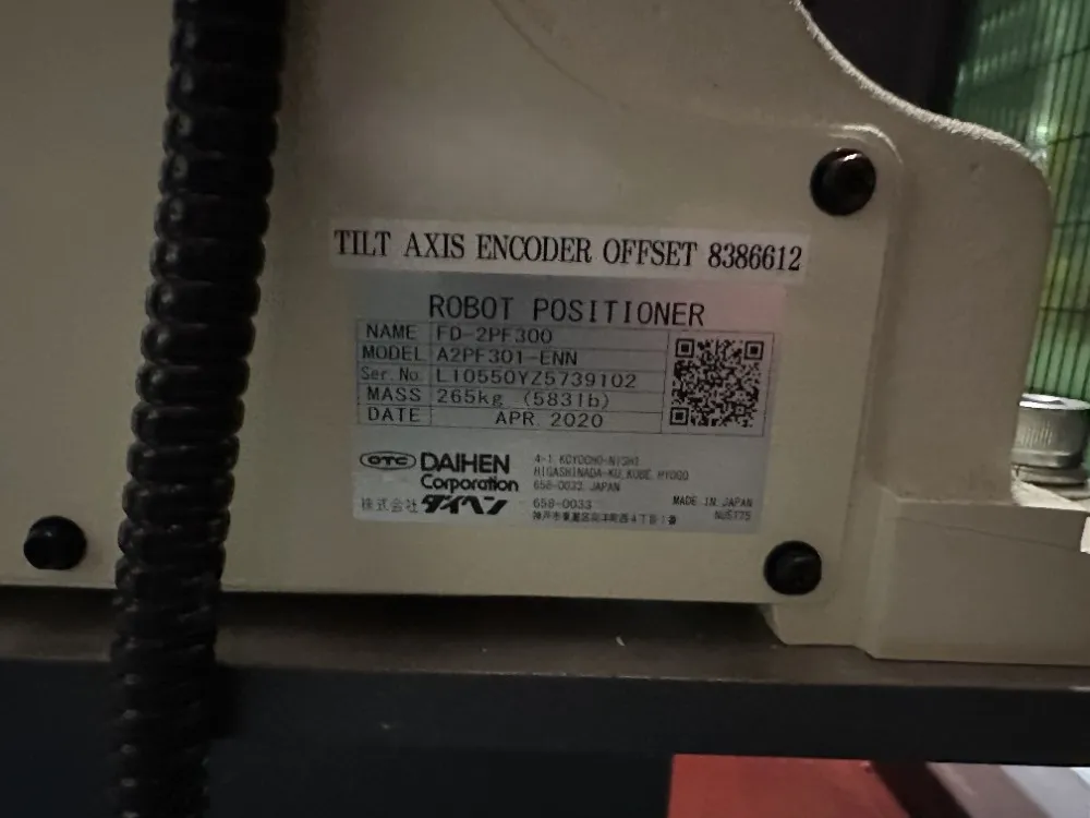 Otc Robotic Welding Cell - Eco-arc 200 Cs