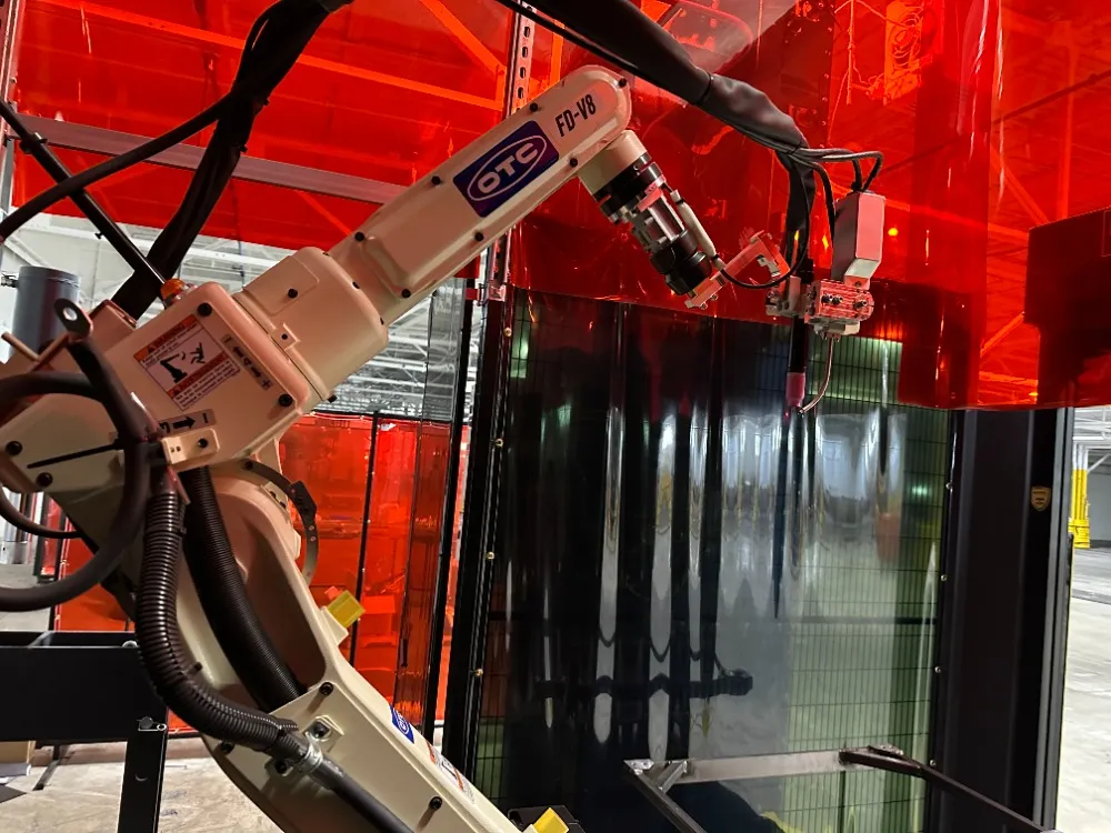 Otc Robotic Welding Cell - Eco-arc 200 Cs