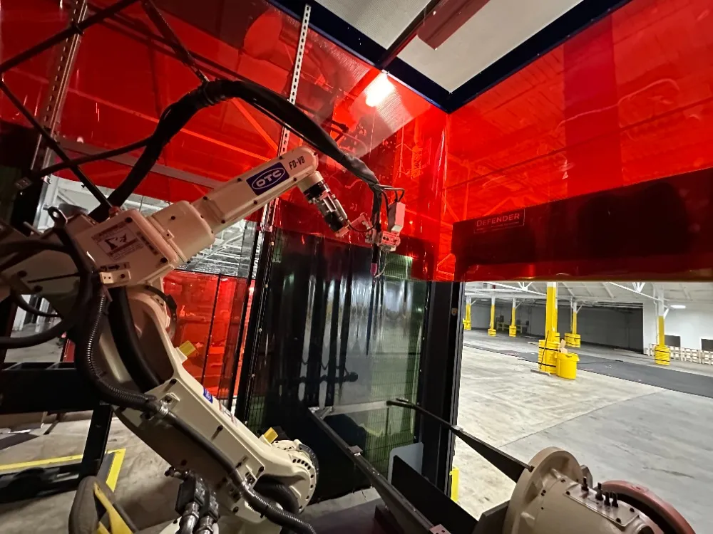 Otc Robotic Welding Cell - Eco-arc 200 Cs