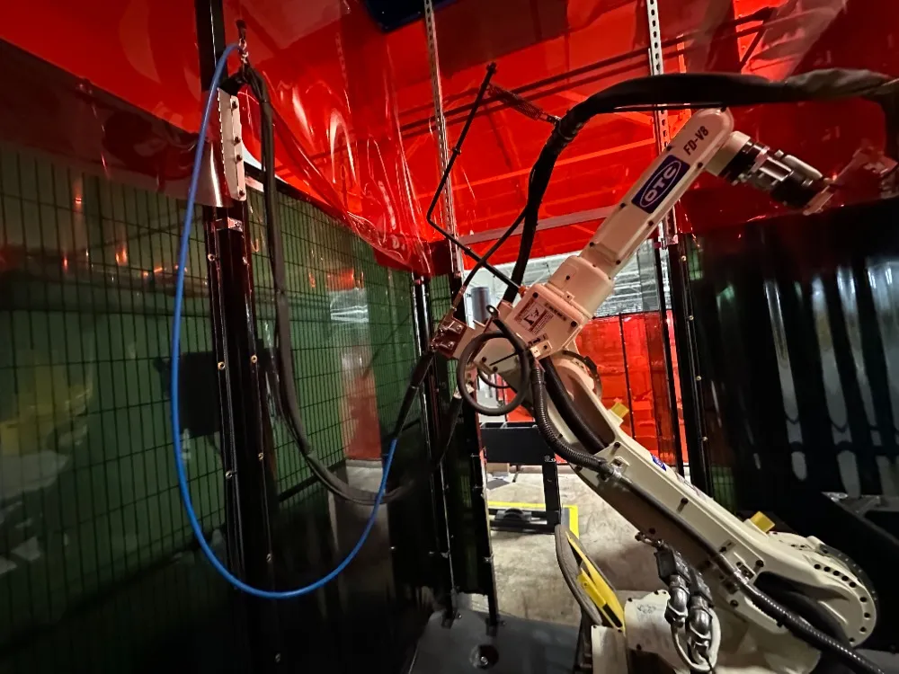 Otc Robotic Welding Cell - Eco-arc 200 Cs