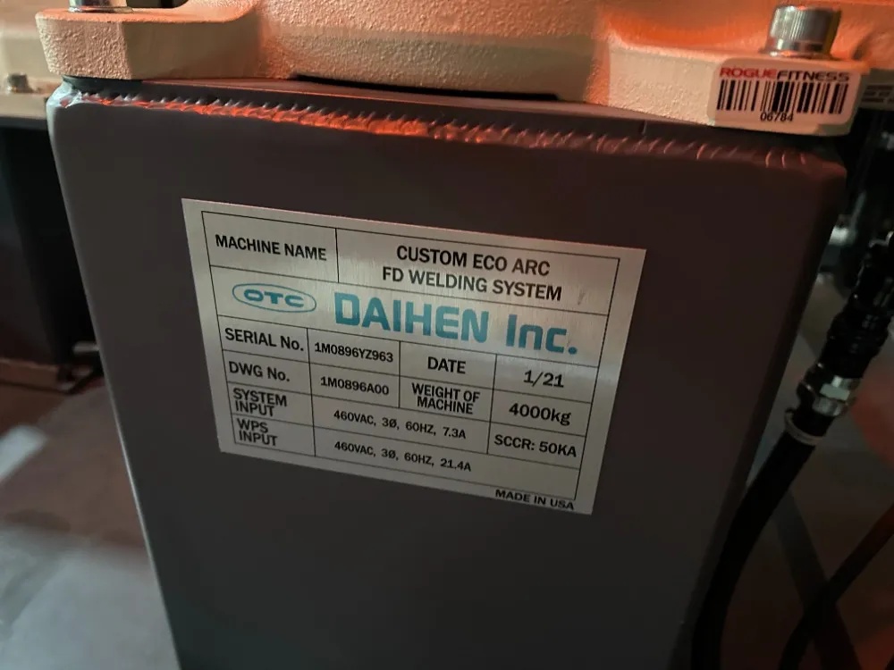 Otc Robotic Welding Cell - Eco-arc 200 Cs