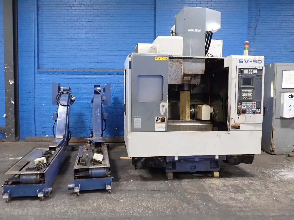 Mori Seiki 23 1/2" X 43" Cnc Vmc - Sv-50/40