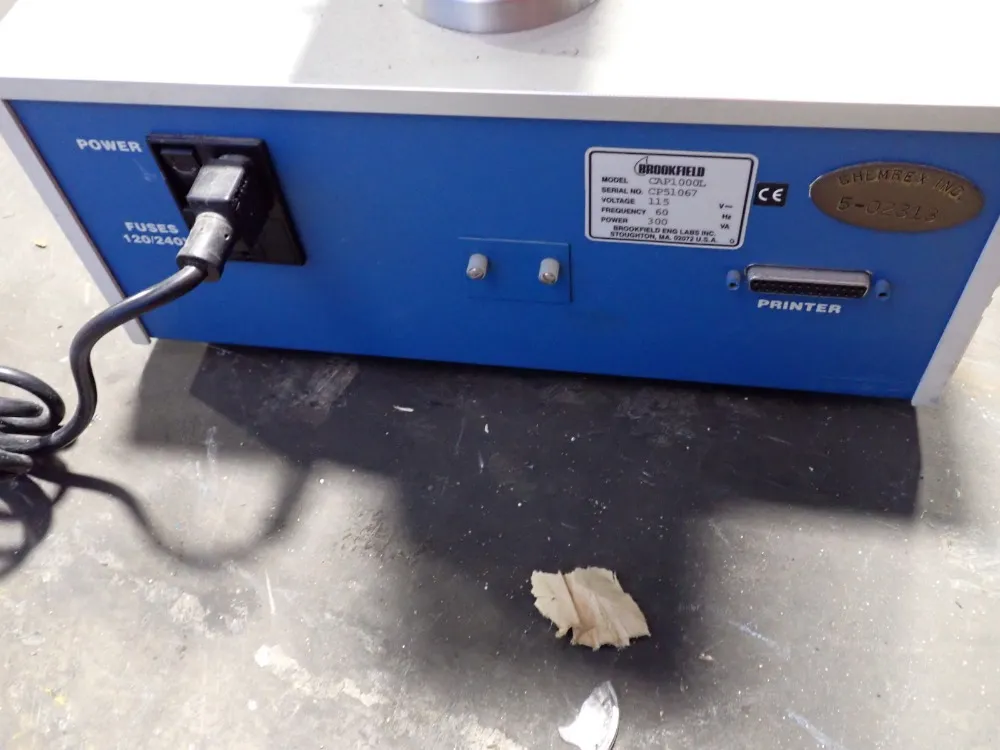 Brookfield 300 Power Viscometer - Cap1000l