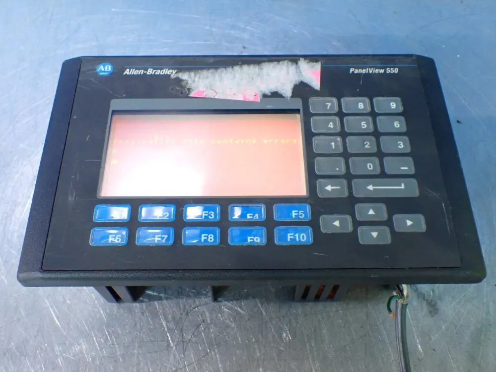 Allen-bradley Panelview 550 Operator Panel - 2711-k5a1