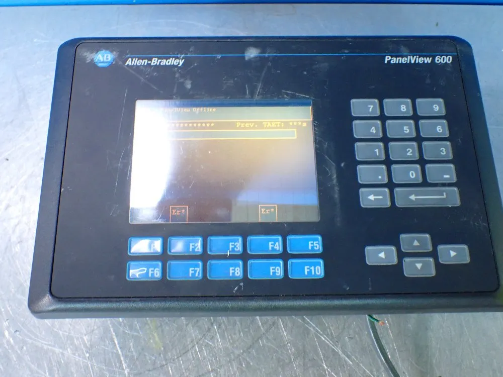 Allen-bradley Panelview 600 Operator Panel. - 2711-b6c16