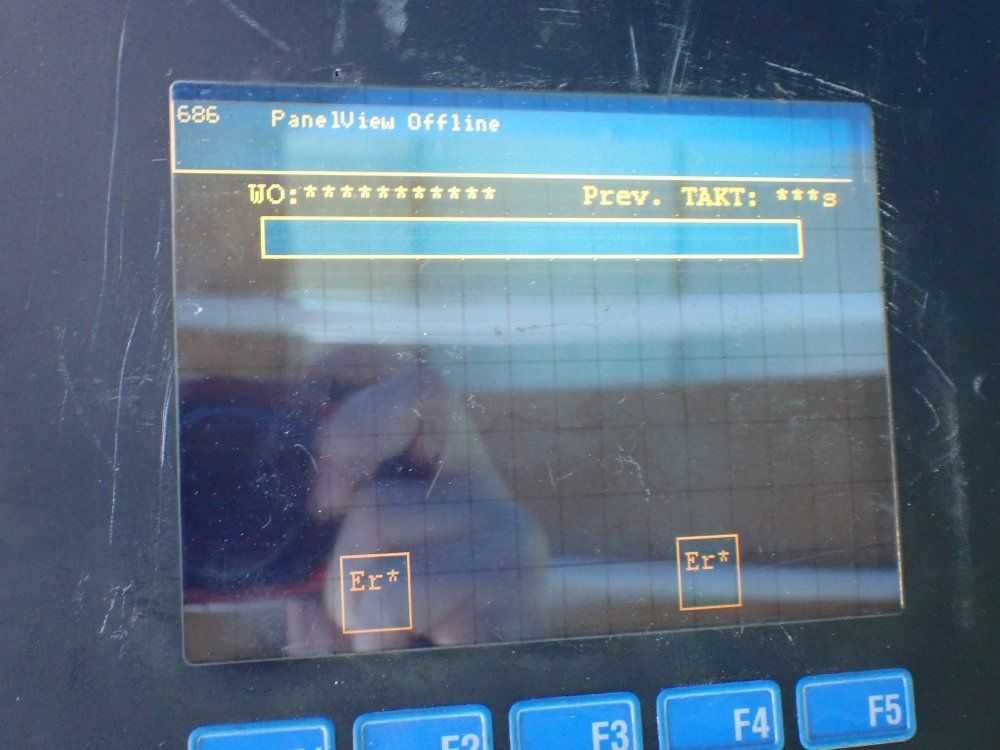 Allen-bradley Panelview 600 Operator Panel. - 2711-b6c16