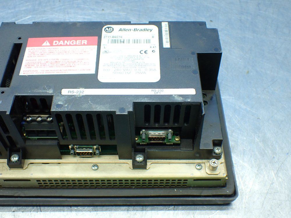 Allen-bradley Panelview 600 Operator Panel. - 2711-b6c16