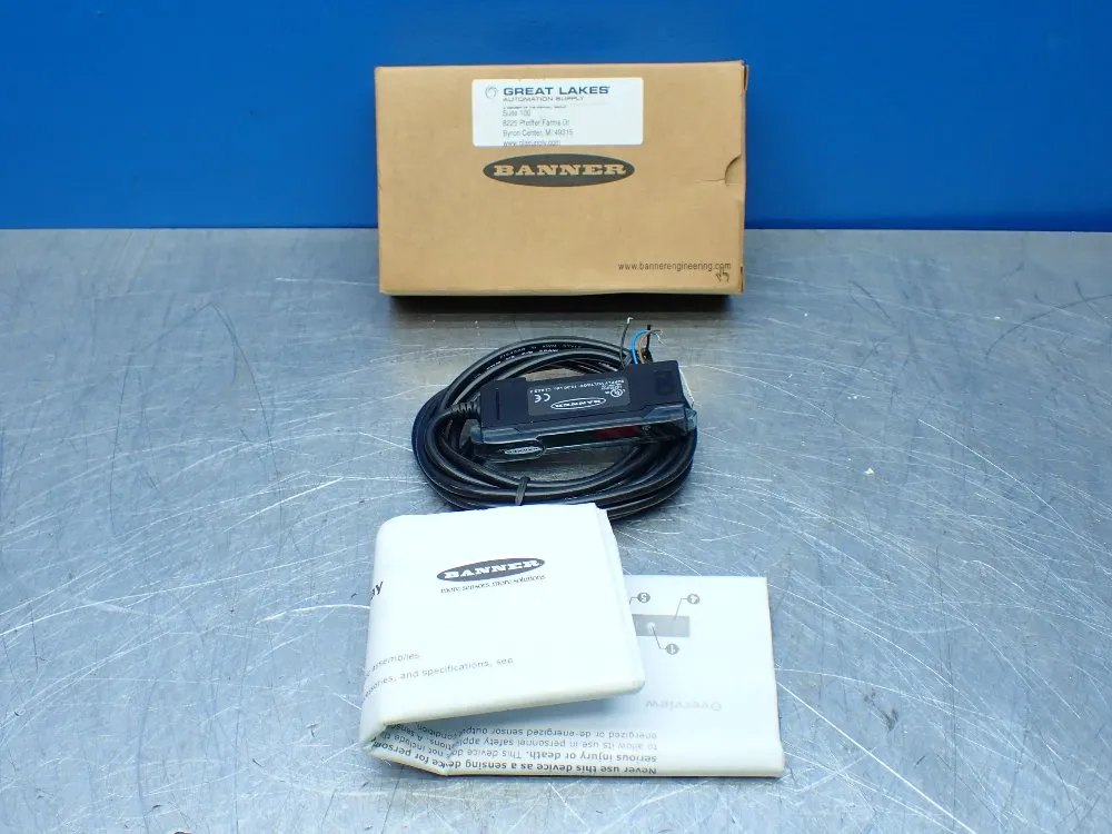 Banner Fiber Optic Amplifier Unit. 87626 - Df-g2b-ps-2m