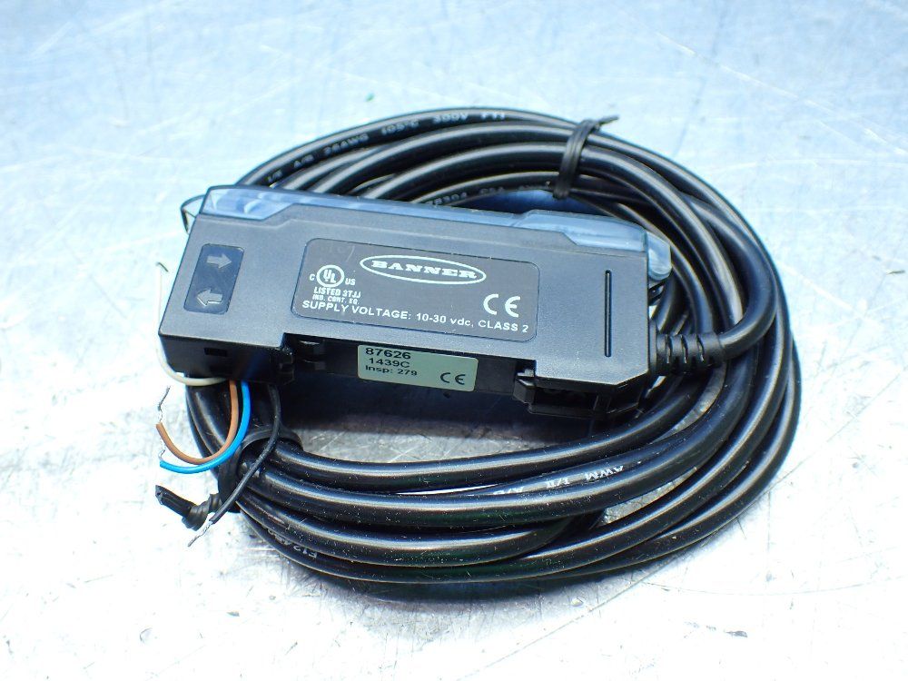 Banner Fiber Optic Amplifier Unit. 87626 - Df-g2b-ps-2m