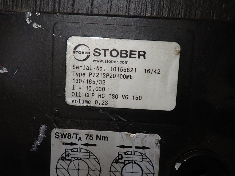 Stober Servo Motor - P721spz0100me