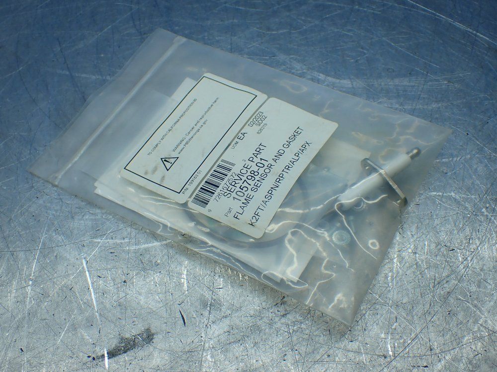 Burnham Flame Sensor Kit W/gasket - 105798-01