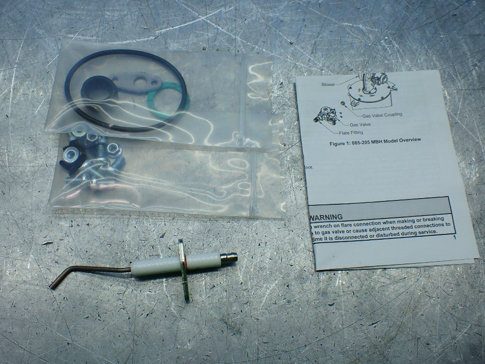Burnham Flame Sensor Kit W/gasket - 105798-01