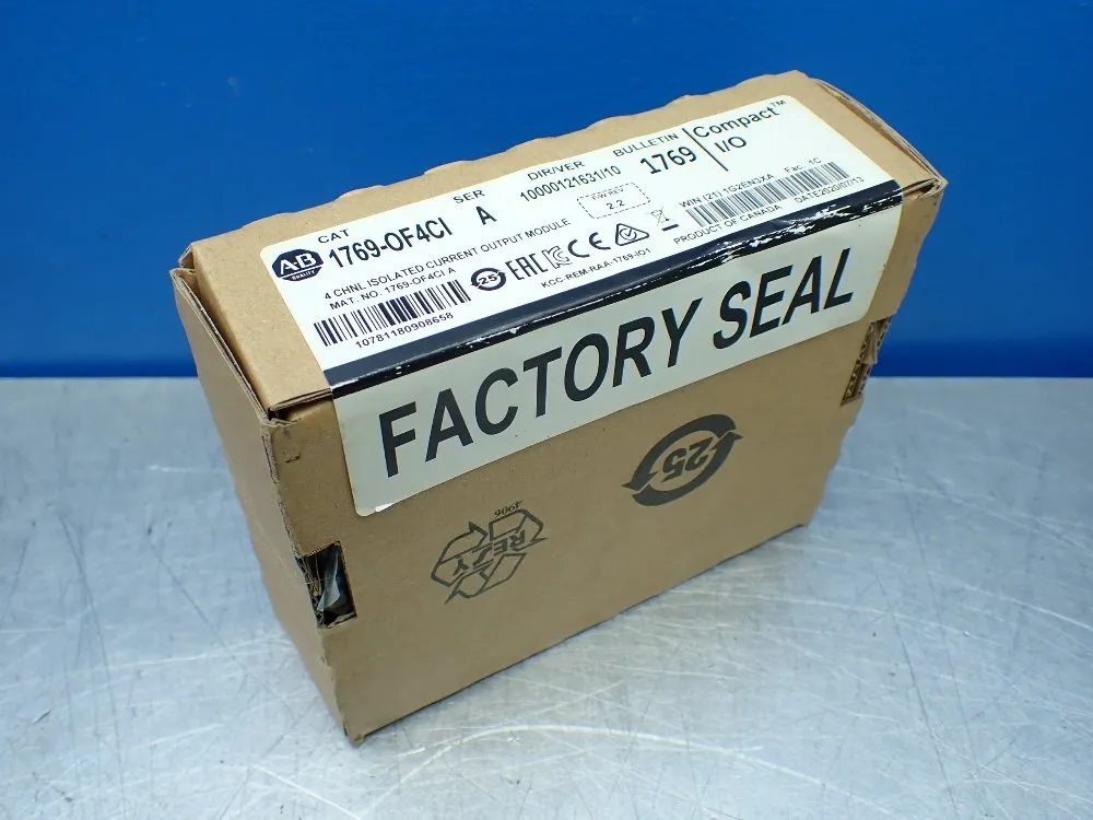 Allen-bradley Compact I/o 4 Channel Isolated Current Output Module - 1769-of4ci