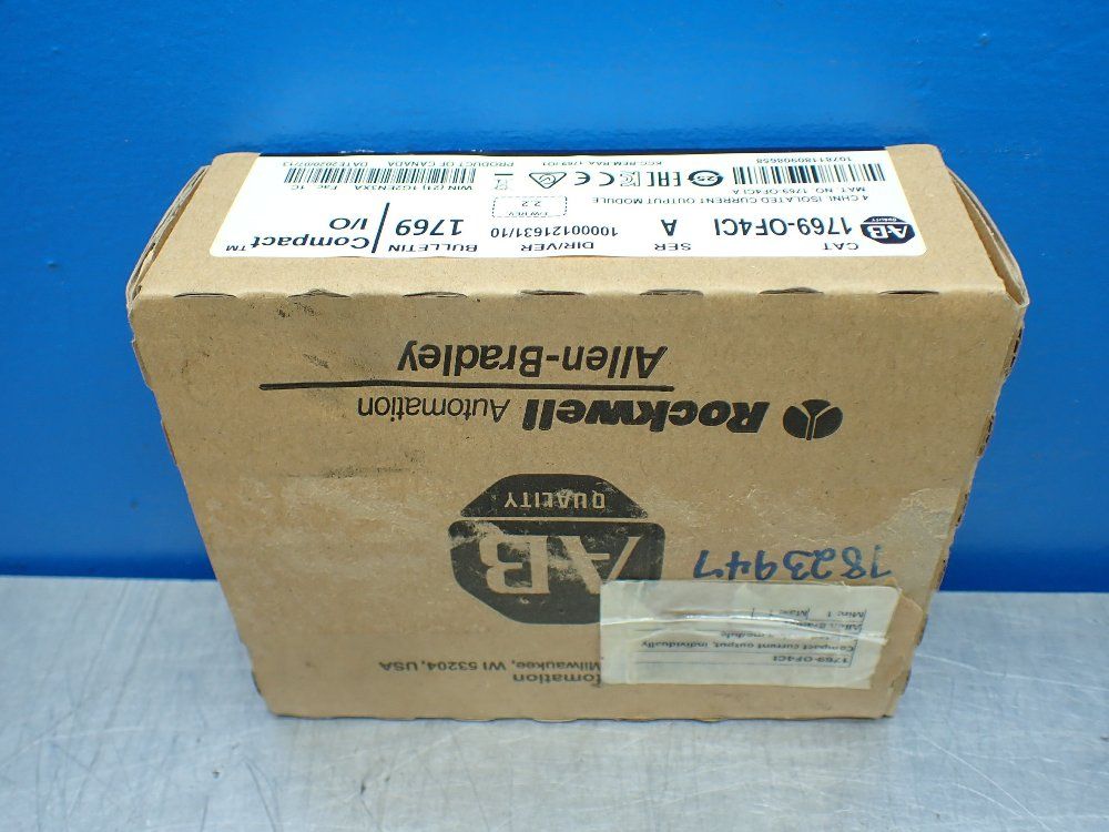 Allen-bradley Compact I/o 4 Channel Isolated Current Output Module - 1769-of4ci