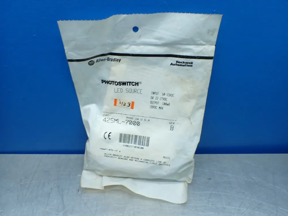 Allen-bradley Photoswitch Led Light Source. - 42sml-7000