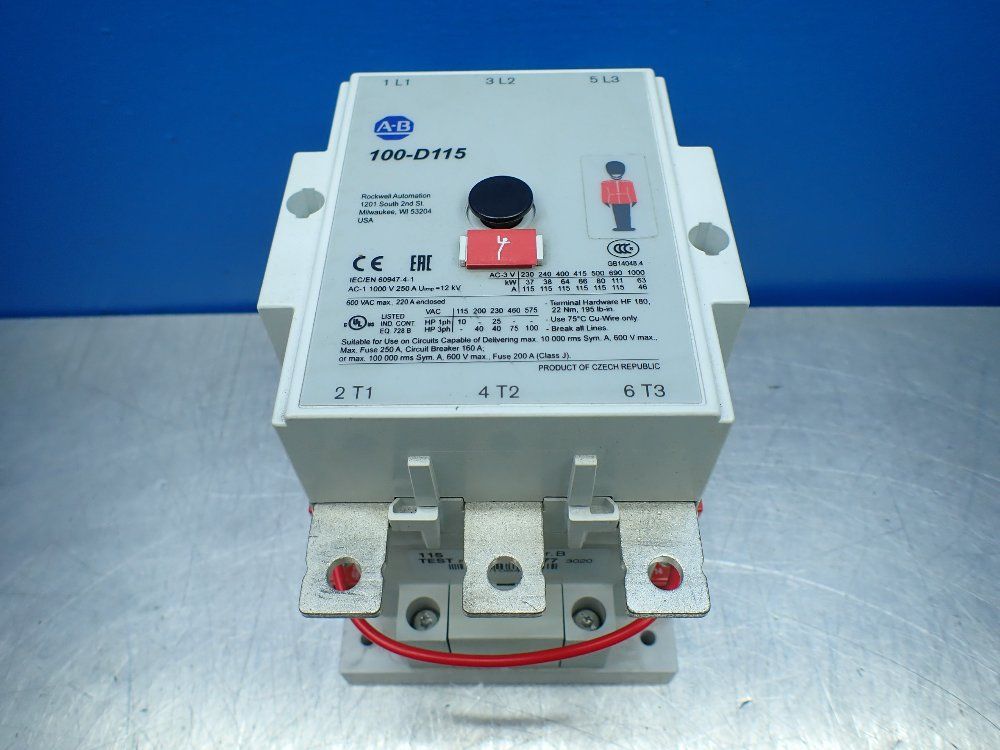 Allen-bradley Safety Contactor - 100s-d115d22bc