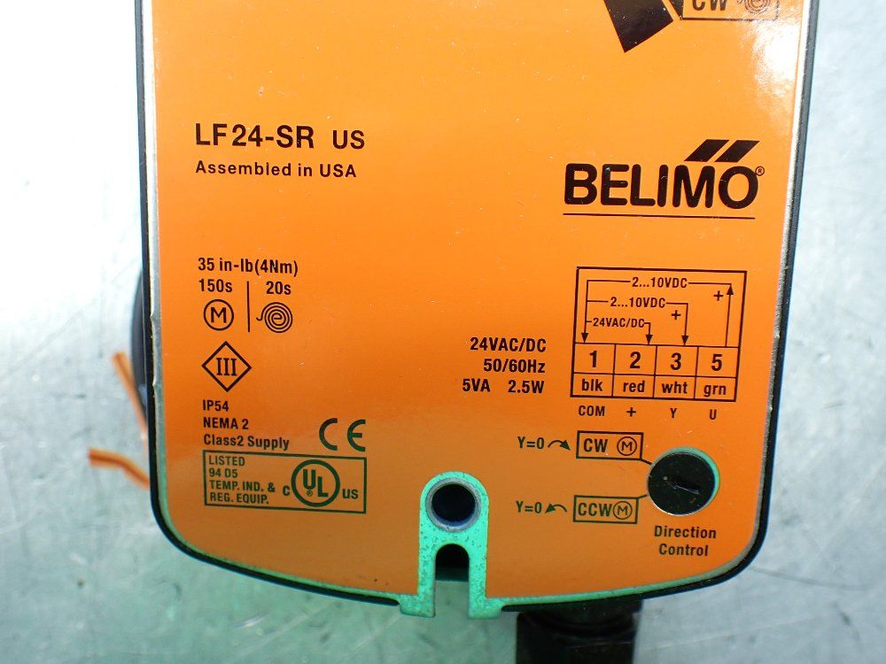 Belimo Fail-safe Actuator. - Lf24-sr Us