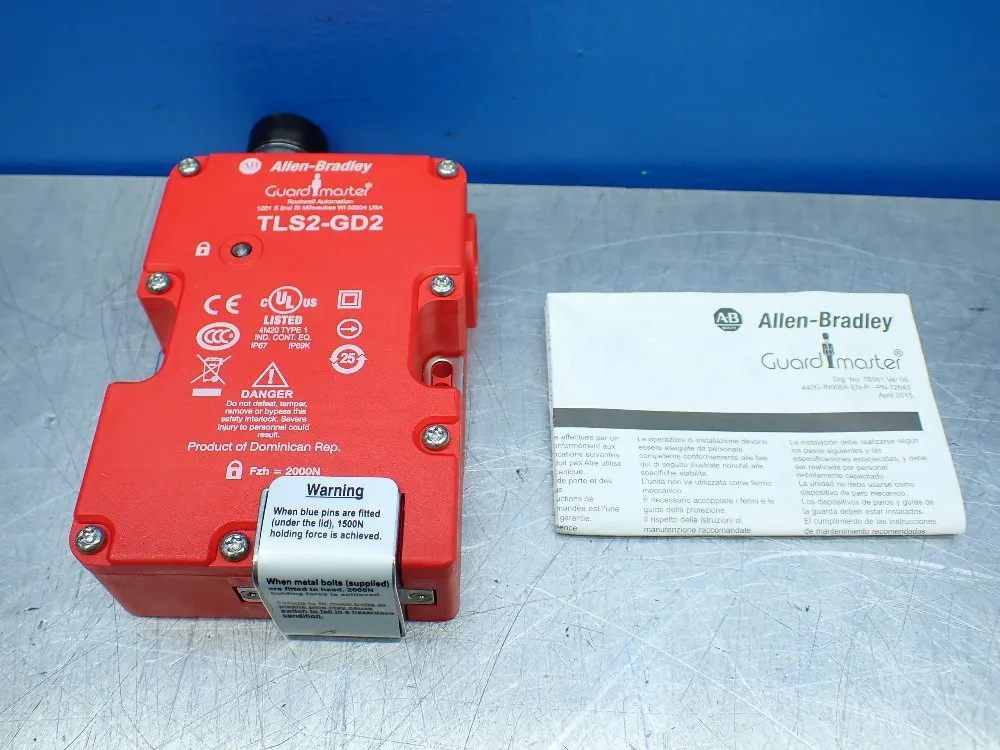Allen-bradley Guardmaster Guardlock Safety Switch - Tls2-gd2