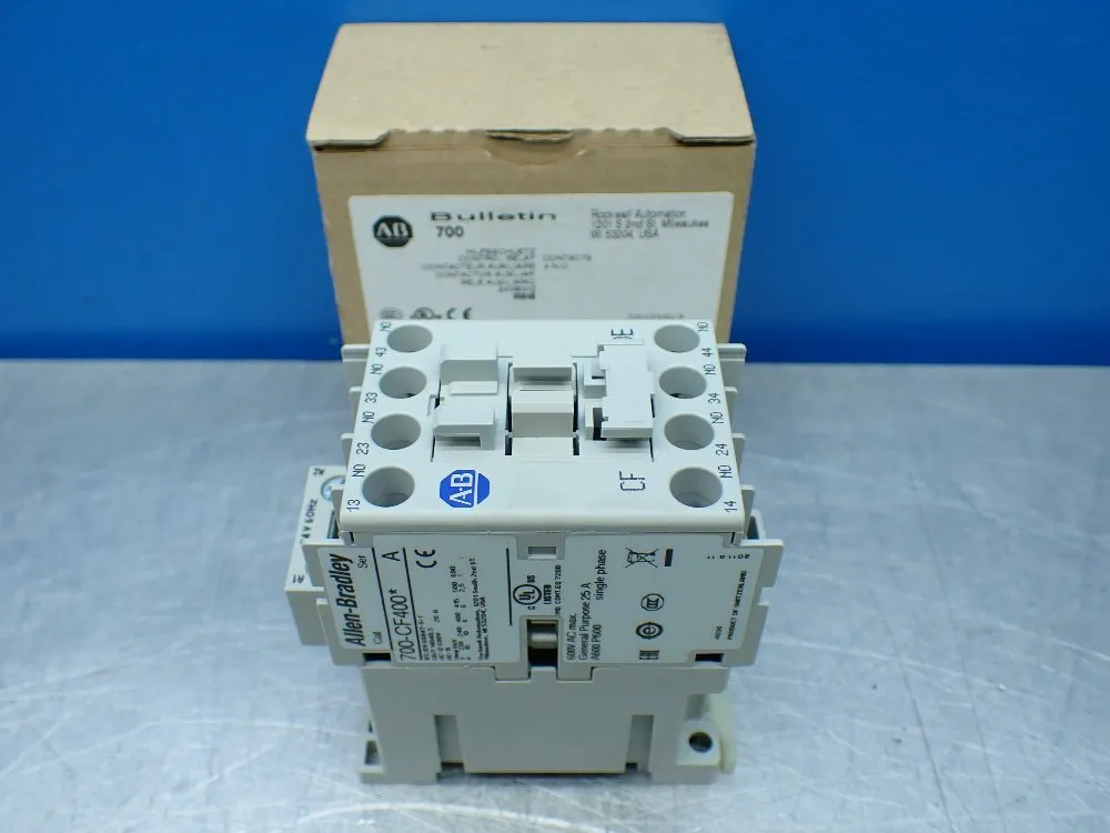 Allen-bradley Control Relay. - 700-cf400j