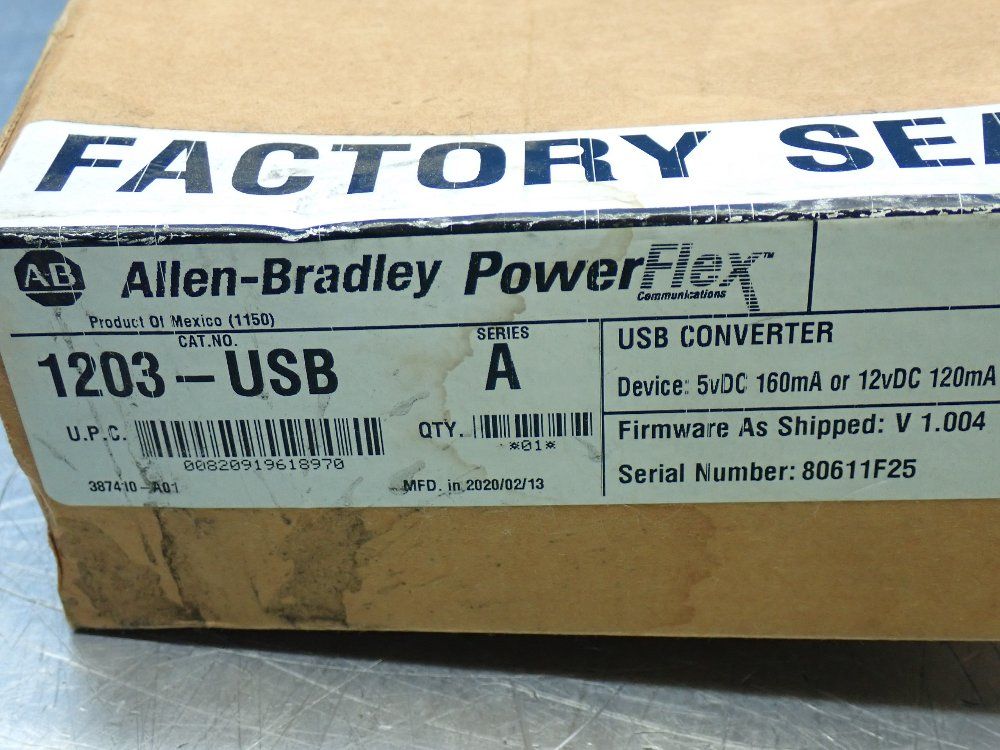 Allen-bradley Powerflex Usb Converter. - 1203-usb