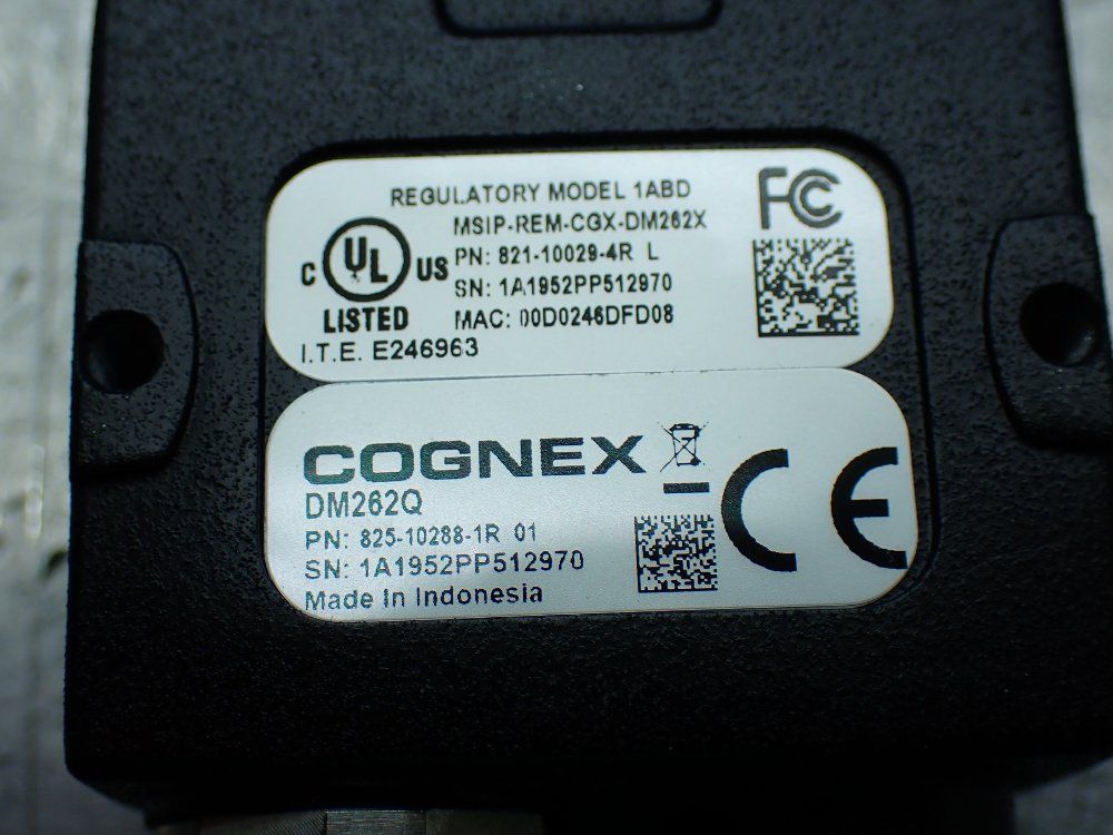 Cognex Dataman Code Reader. Dmr-262q-0540-p - 828-10287 1r