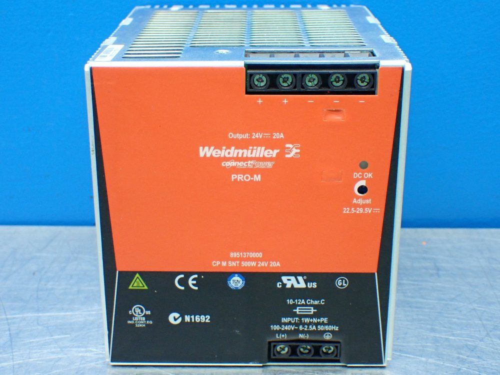 Weidmuller Connectpower Pro-m Power Supply. - 8951370000