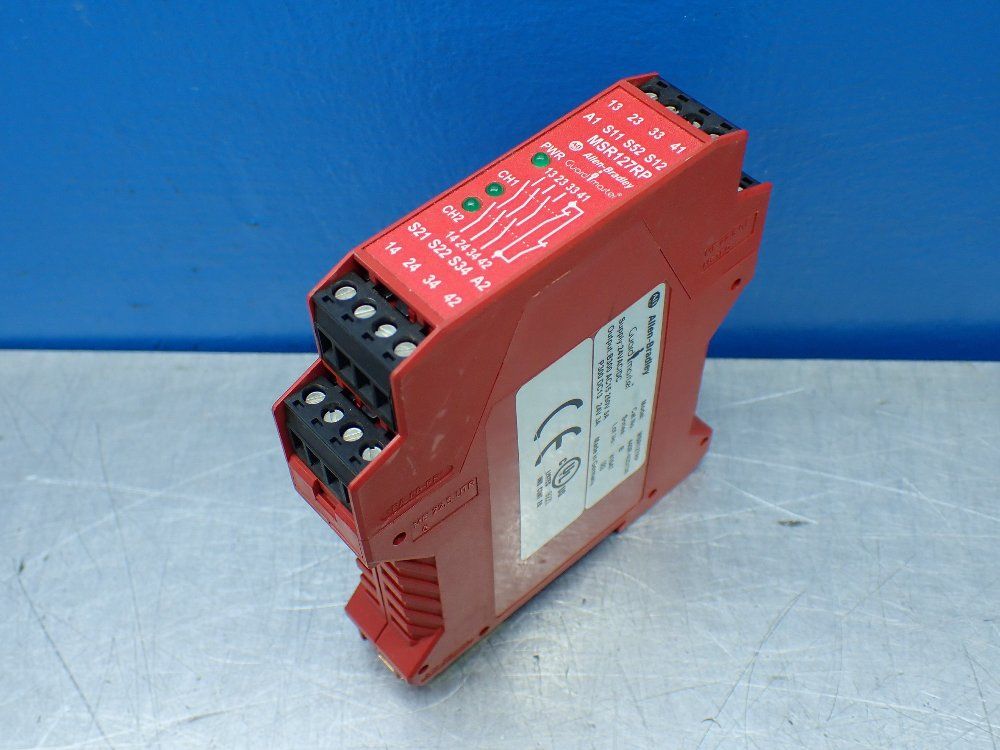 Allen-bradley Guardmaster Safety Relay. 440r-n23135 - Msr127rp