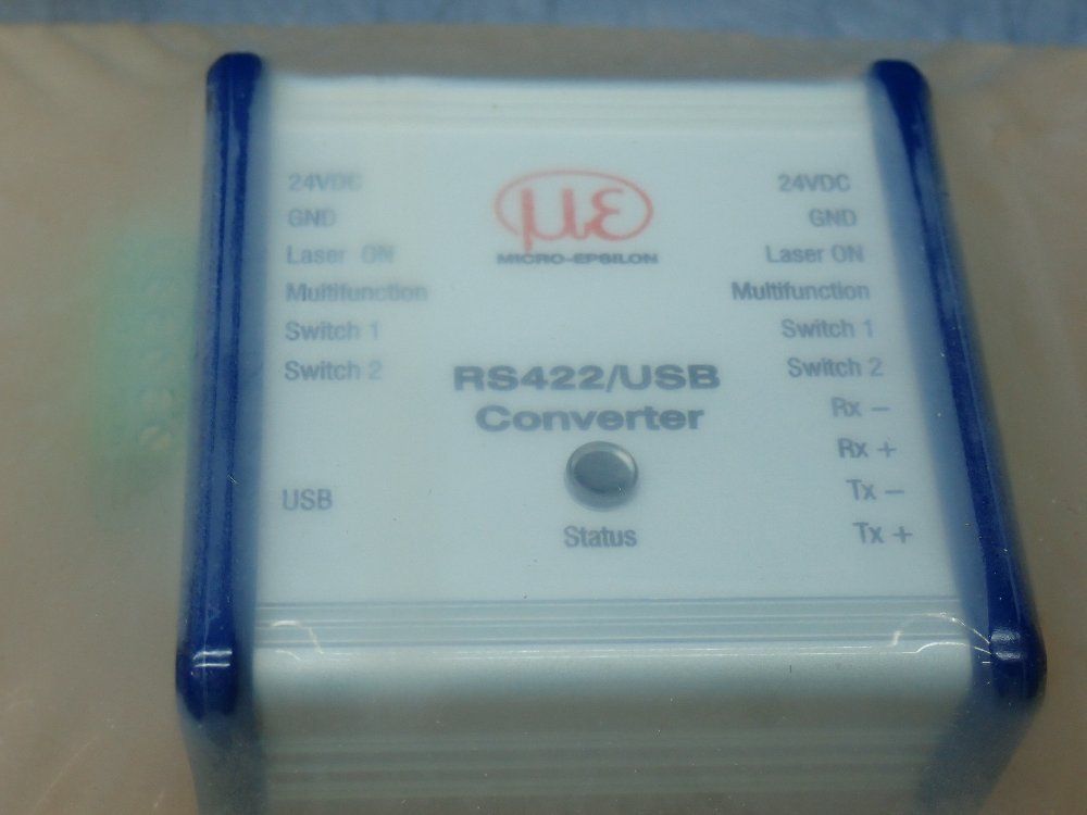 Micro-epsilon Optoncdt Ilr Laser Displacement Sensor W/rs422/usb Converter - 2213025