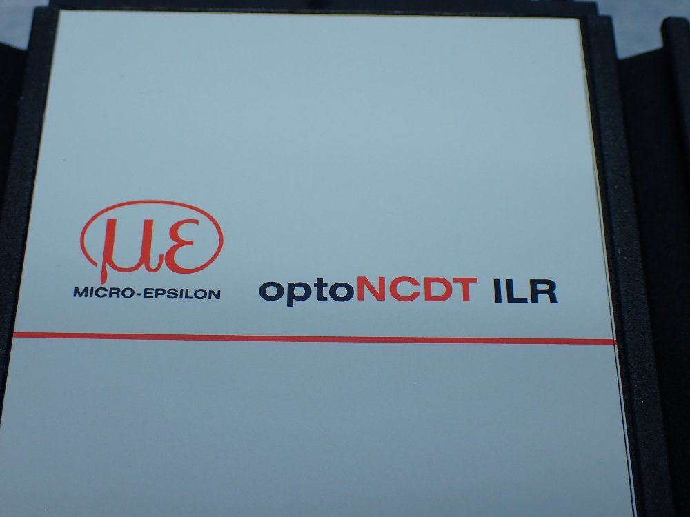 Micro-epsilon Optoncdt Ilr Laser Displacement Sensor W/rs422/usb Converter - 2213025