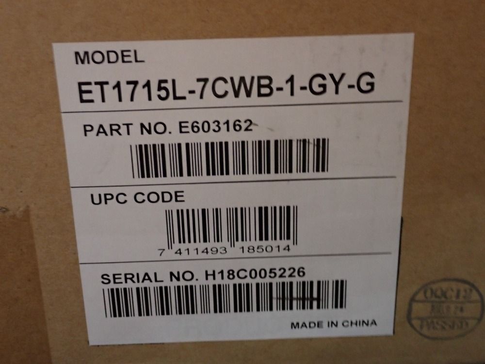 Elo Monitor - Et1715l-7cwb-1-gy-g