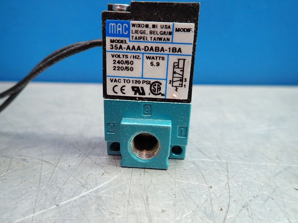 Mac Solenoid Valve - 44c+aaa+gaba-1ha