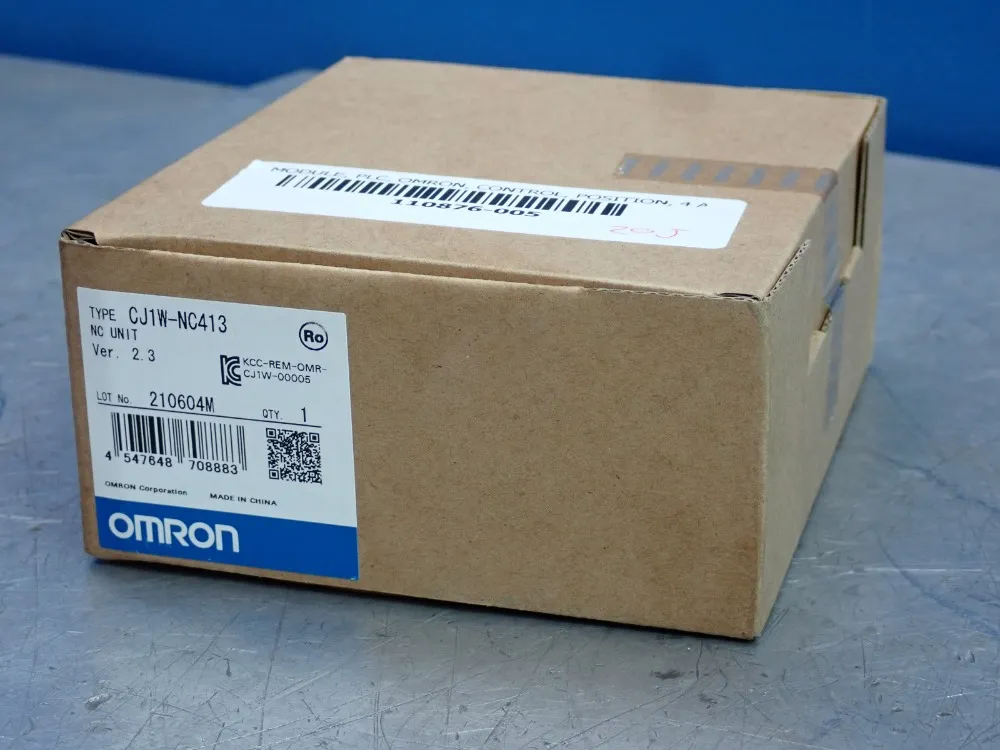 Omron Postion Control Unit - Cj1w-nc413