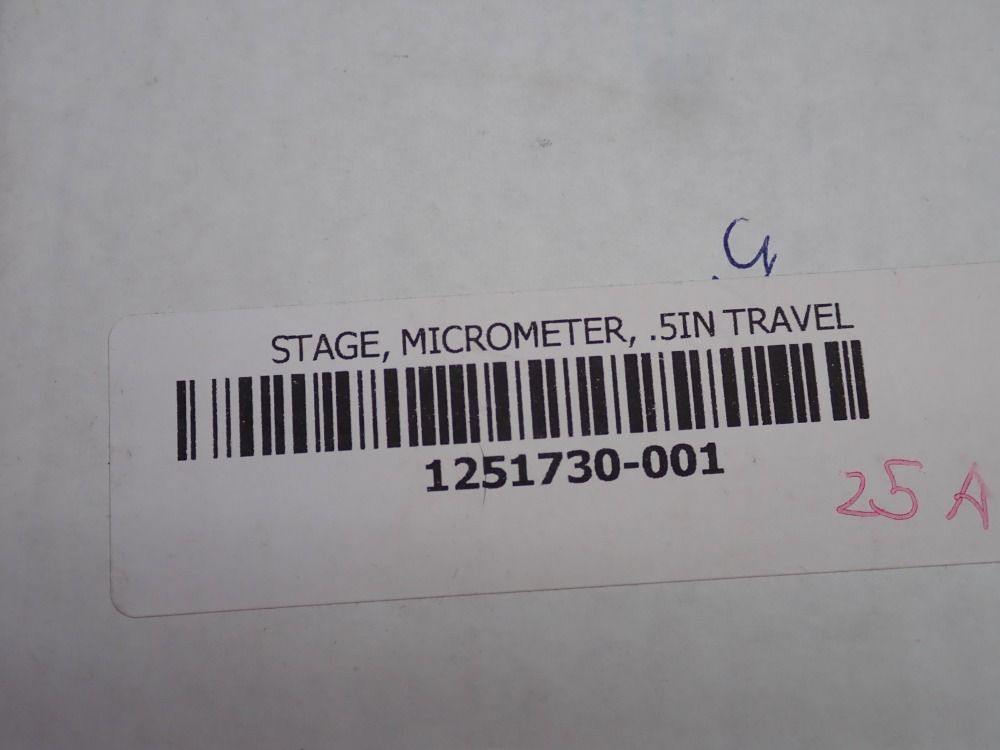 Del Tron Precision Linear Ball Slide, .5" Travel - 1251730-001