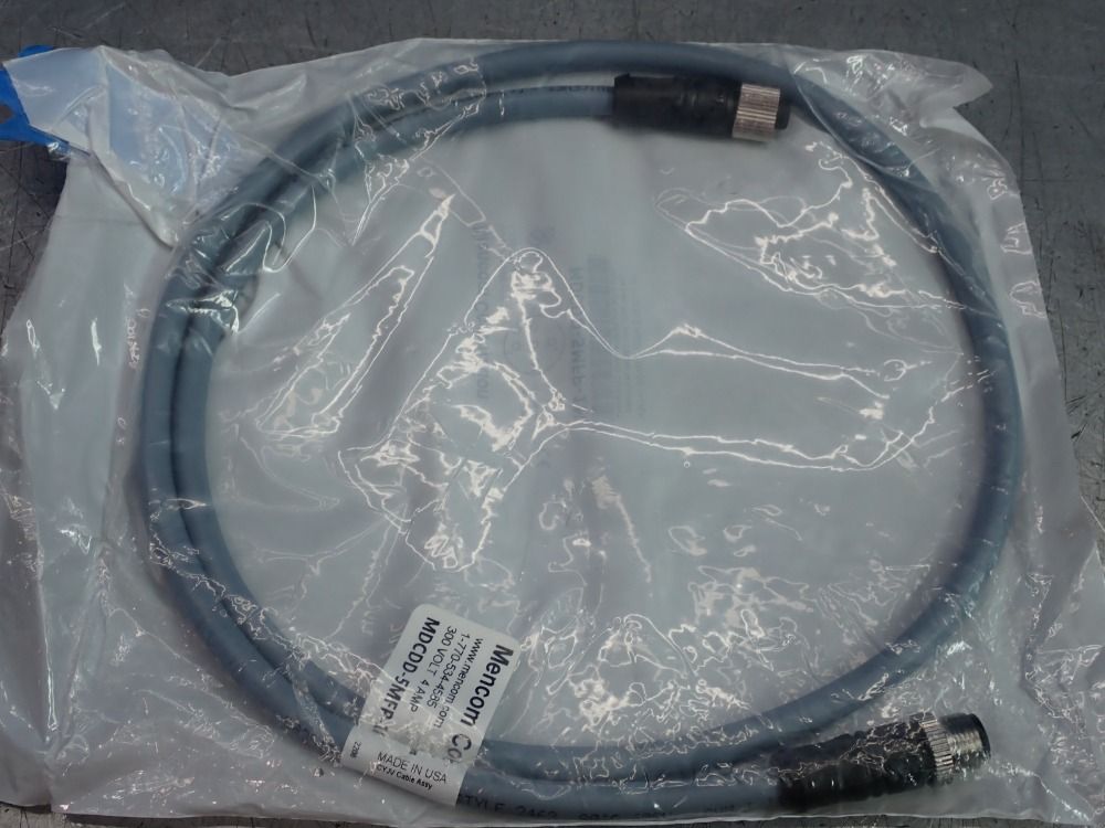 Mencom Cordset, 1m Length Cable - Mdcdd-5mfp-1m