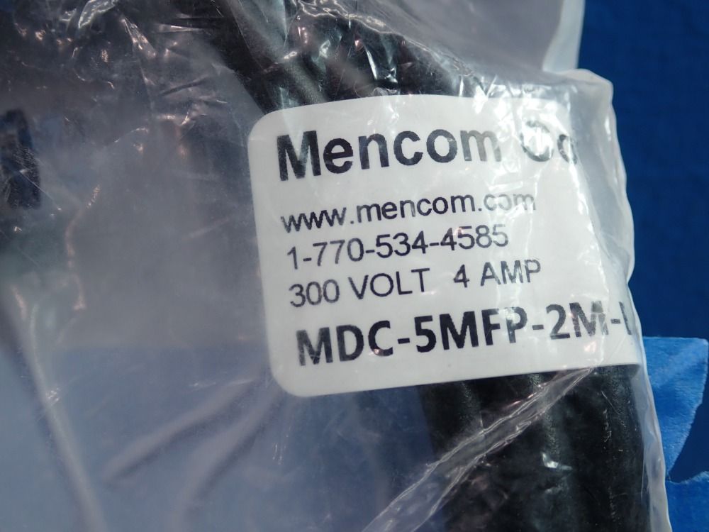 Mencom Cordset, 2m Length Cable - Mdc-5mfp-2m-b