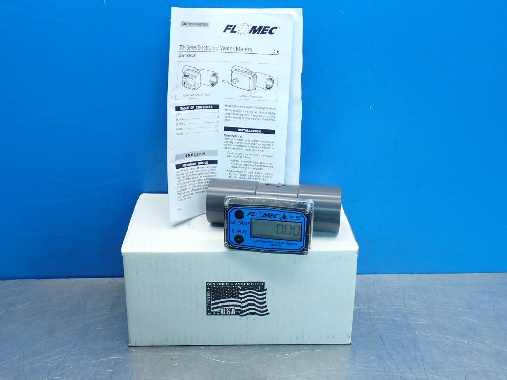 Flomec 20gpm – 200gpm Tm-series Tm150 Water Meter Unit - Tm150