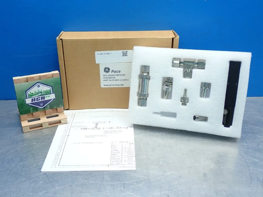 General Electric Pace Modular Negative Gauge Pressure Generator - Io-neg-g-gen-1