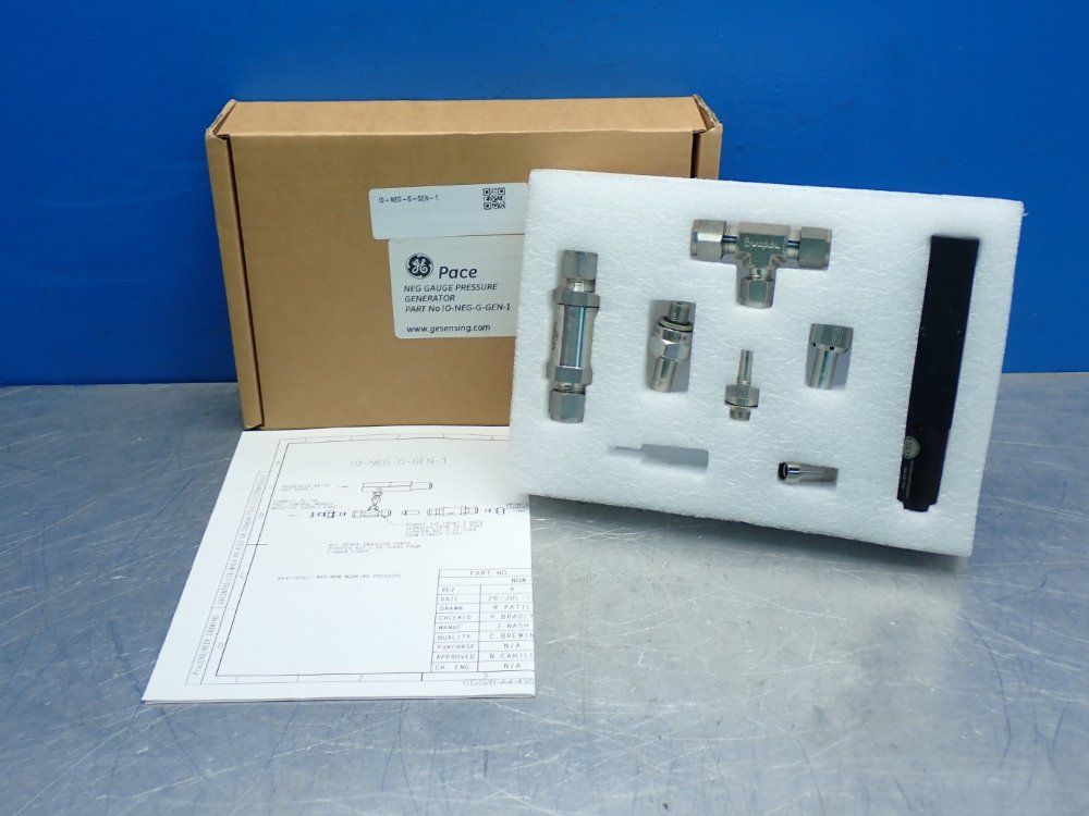 General Electric Pace Modular Negative Gauge Pressure Generator - Io-neg-g-gen-1